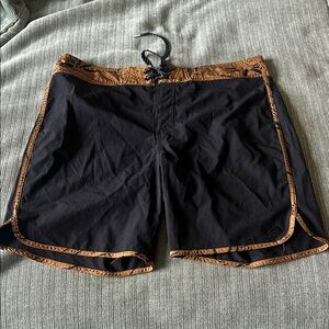 Reef Black and Brown Board Shorts